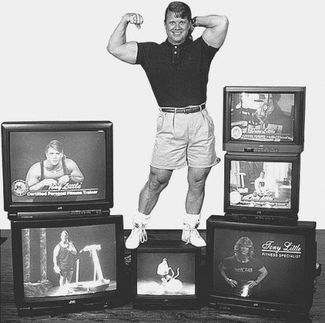 Sandusky - Tony Littlebecame a parody of himself in the later years of his career as a television fitness trainer, making self-deprecating appearances on MADtv and The Weird Al Show. In his earlier years he was known his for his unflappable enthusiasm and inspirational catchphrases like 